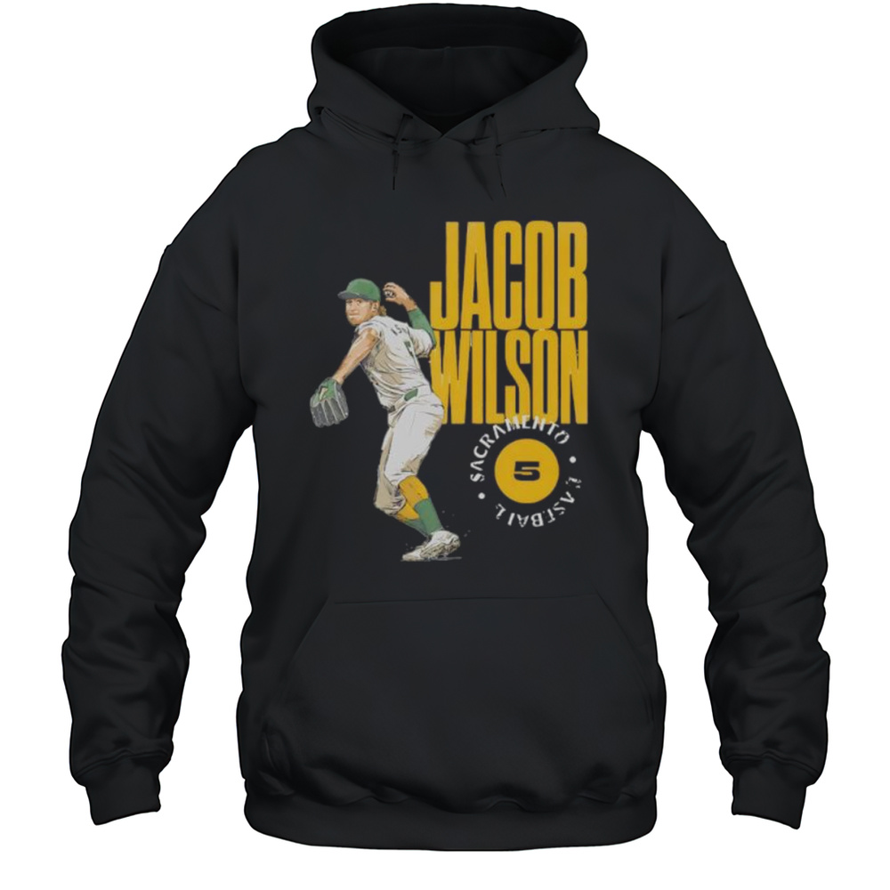 Jacob Wilson Sacramento Stamp Baseball Shirt Unisex Hoodie