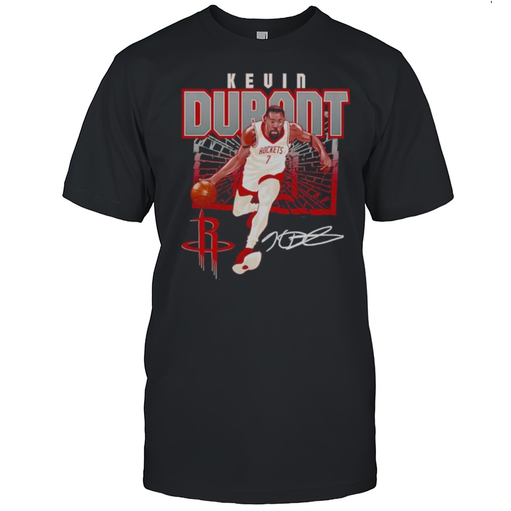 Kevin Durant Houston Rockets Shattered Signature Shirt