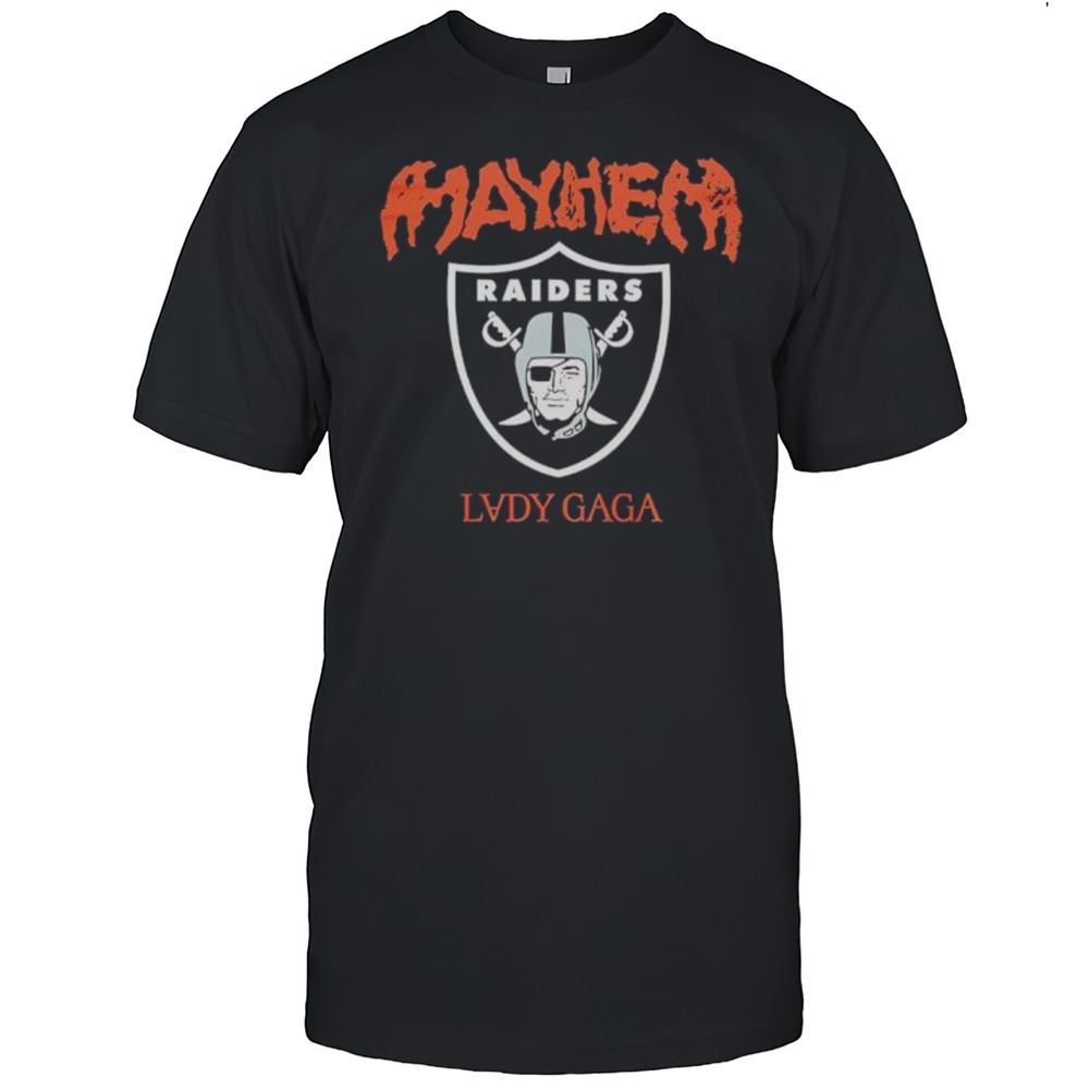 Lady Gaga Las Vegas Raiders The Mayhem Ball Tour 2025 Shirt