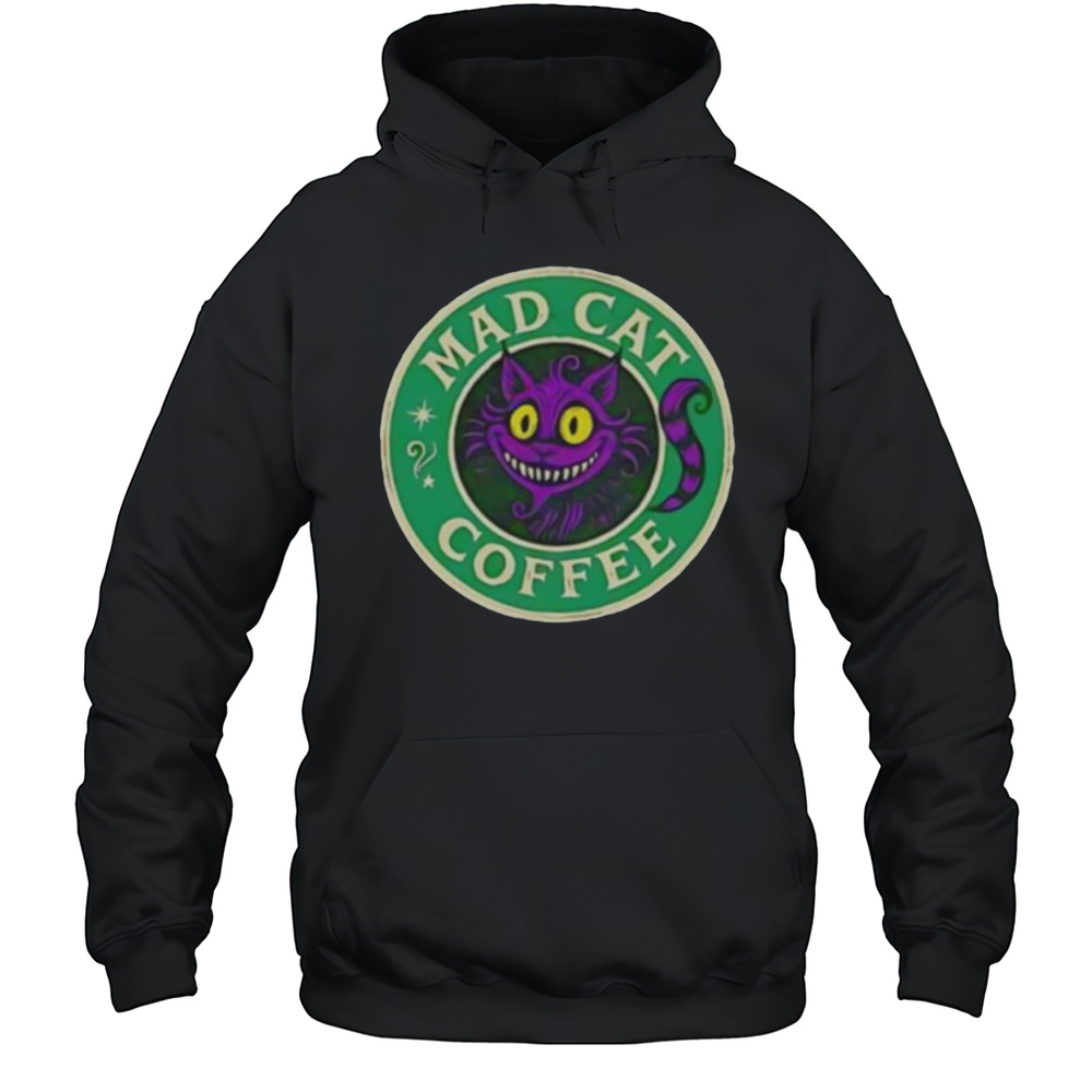 Mad Cat Coffee Shirt Unisex Hoodie