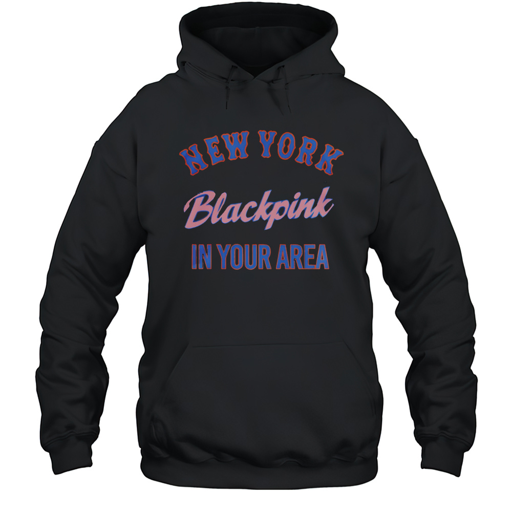 New York Mets X BlackPink 2025 Deadline World Tour In Your Area Shirt Unisex Hoodie