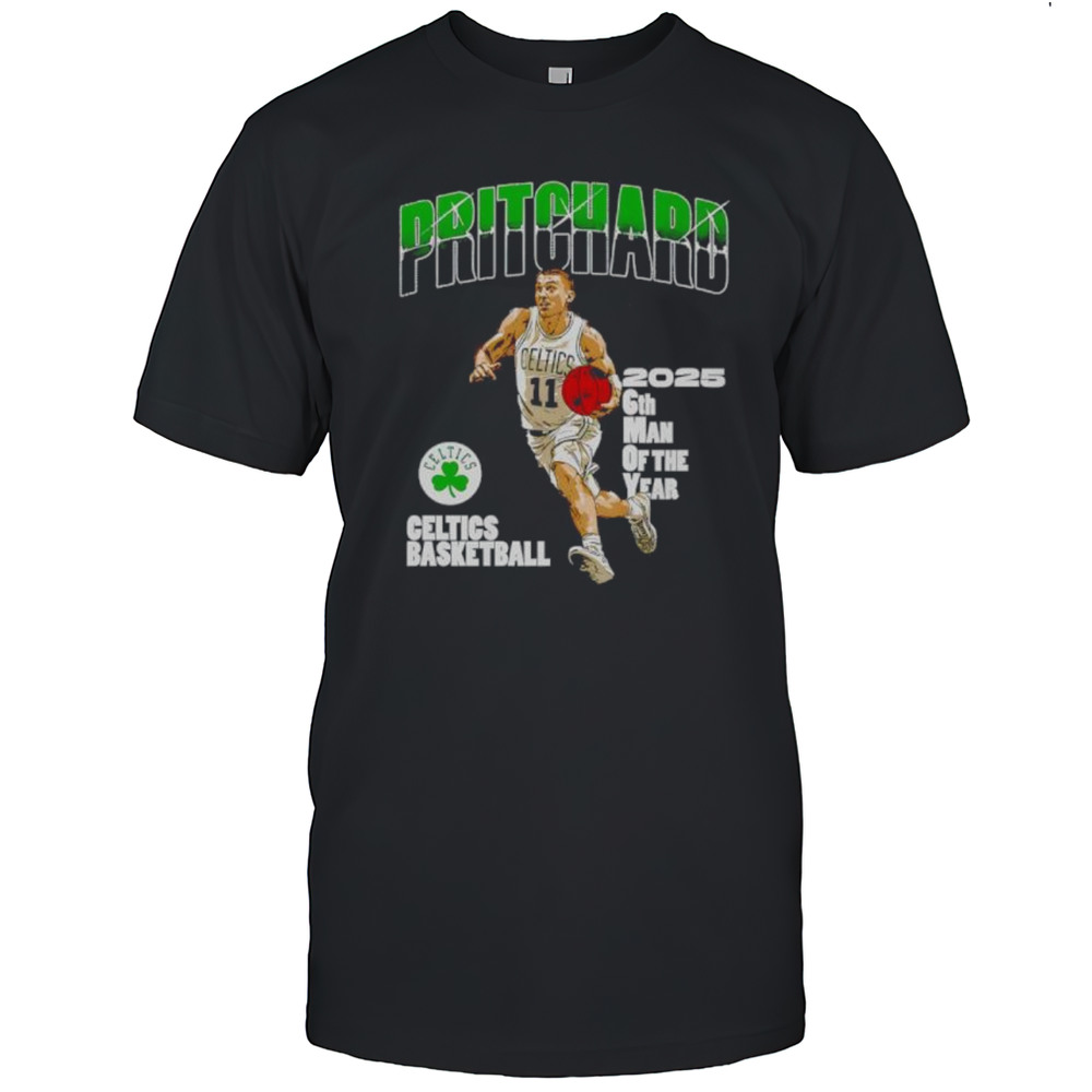 Payton Pritchard Boston Celtics 2025 6th Man Of The Year Shirt