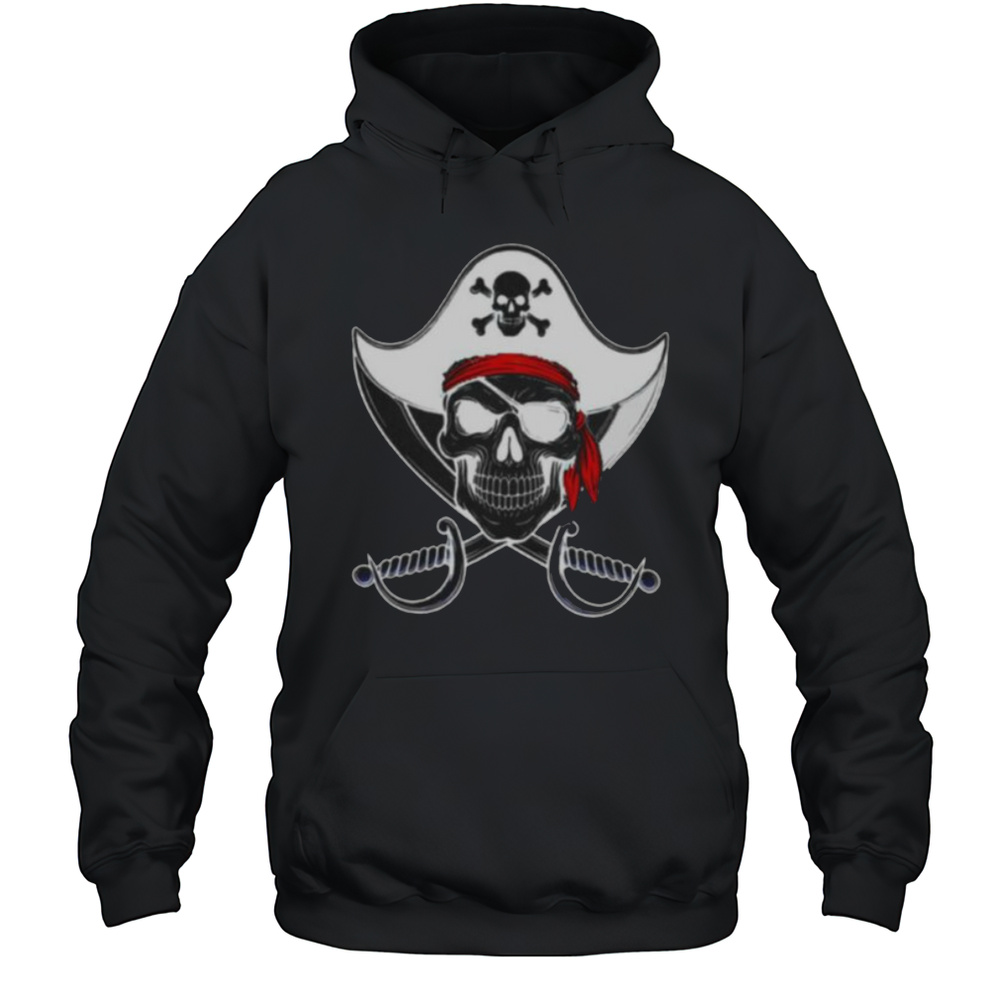 Skull Pirate Shirt Unisex Hoodie