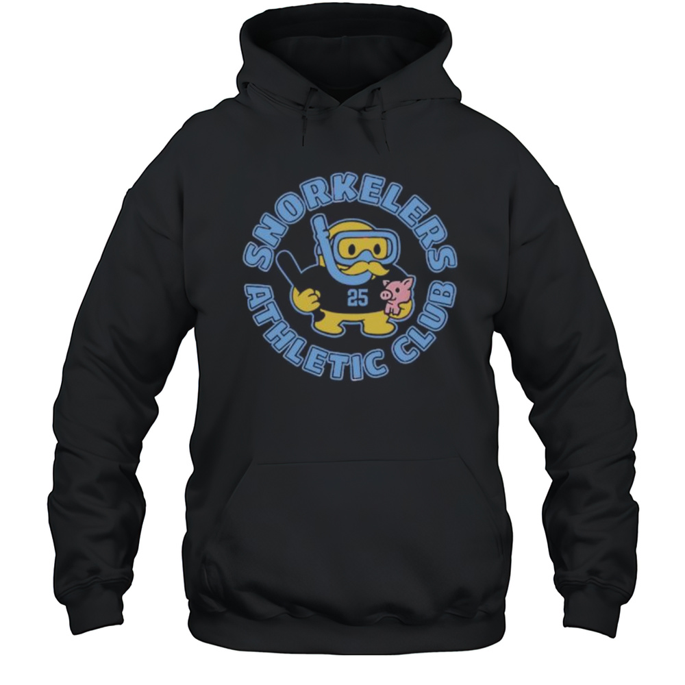 Snorkelers Athletic Club Garrett Stubbs Hog Shirt Unisex Hoodie