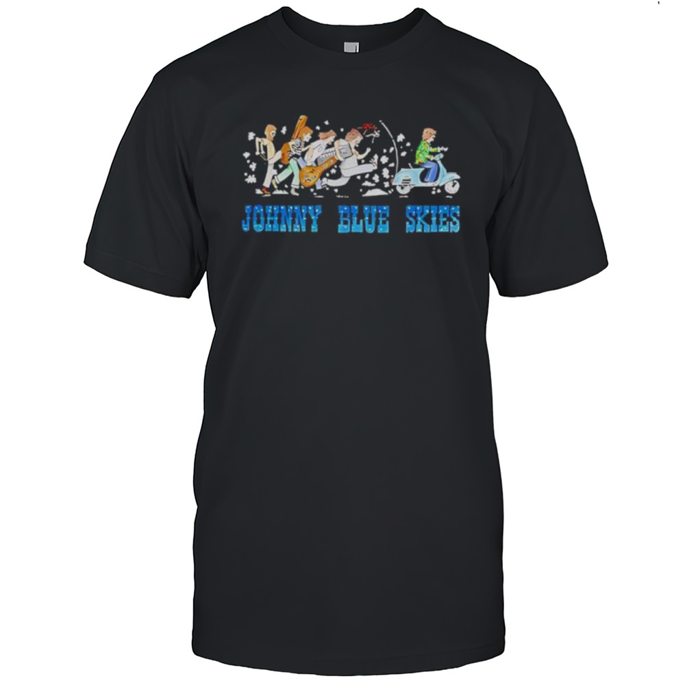 Sturgill Simpson Scooter Johnny Blue Skies Shirt