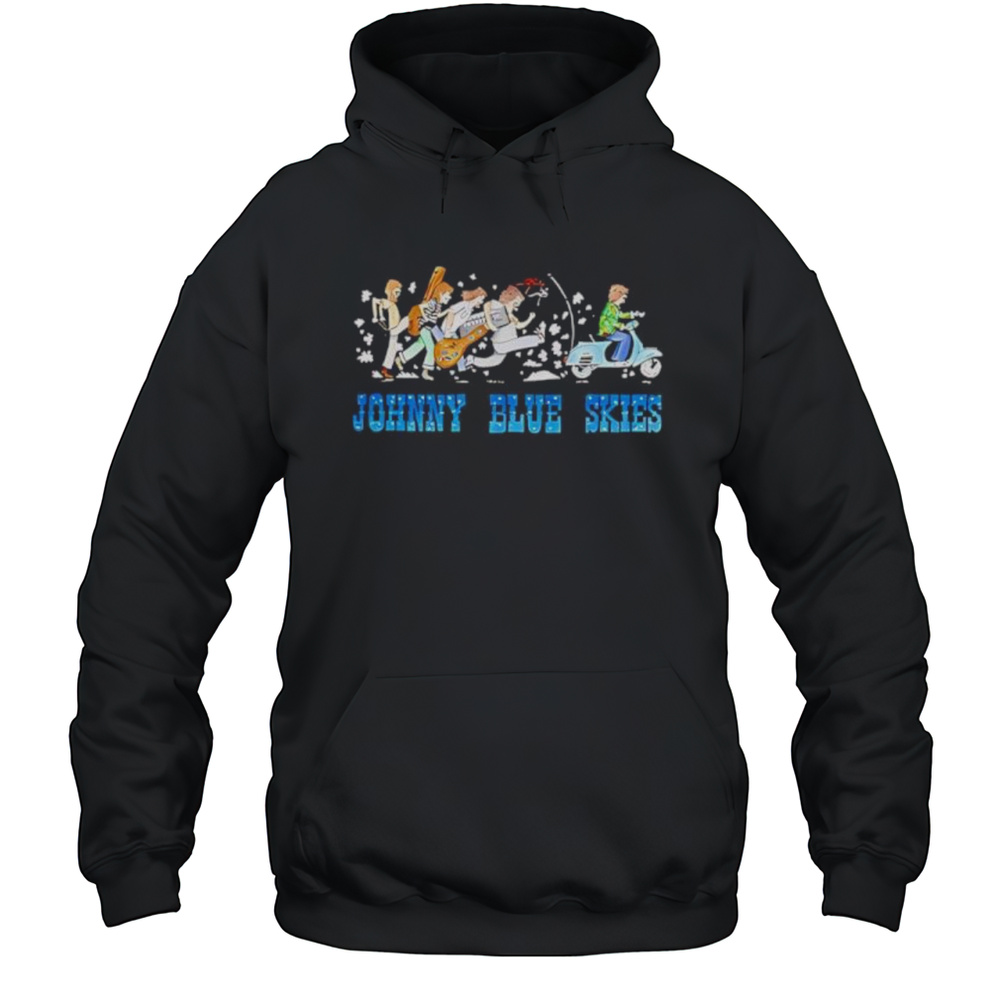 Sturgill Simpson Scooter Johnny Blue Skies Shirt Unisex Hoodie