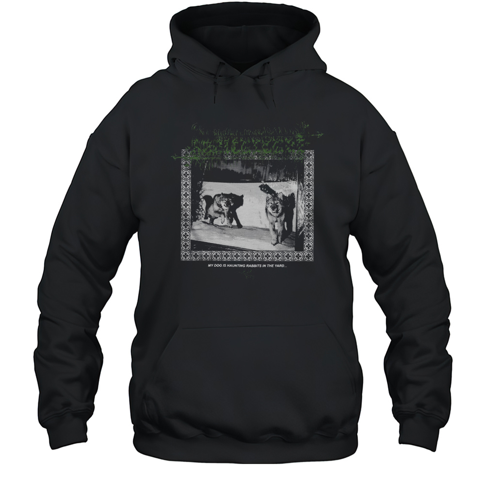 The Flenser Agriculture Wolf T-Shirt Unisex Hoodie
