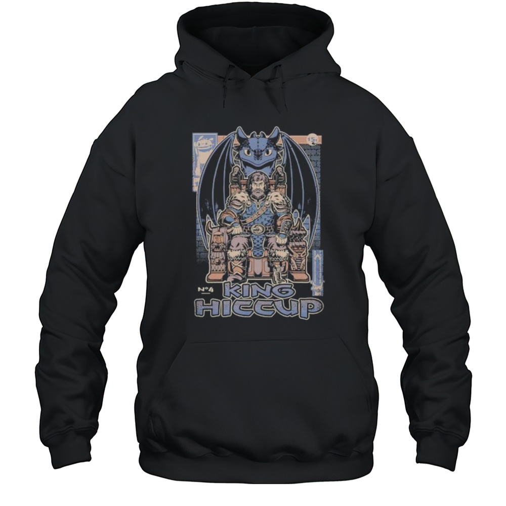 Viking Dragon King Hiccup Shirt Unisex Hoodie