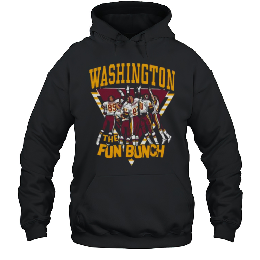 Washington Commanders Homage The Fun Bunch Tri Blend Shirt Unisex Hoodie