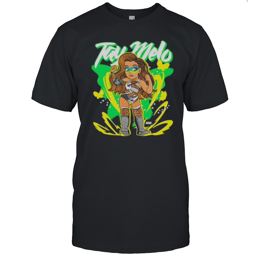 WWE Tay Melo Fight Cartoon Shirt