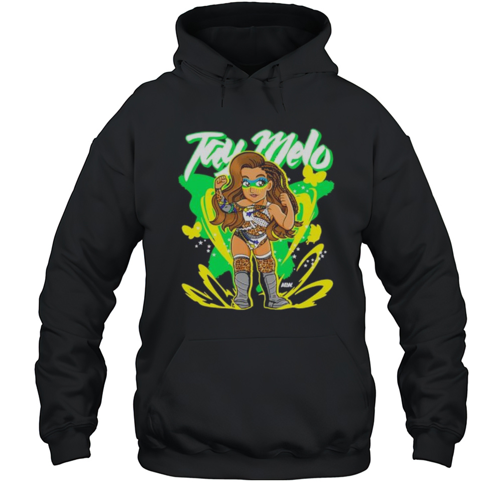 WWE Tay Melo Fight Cartoon Shirt Unisex Hoodie