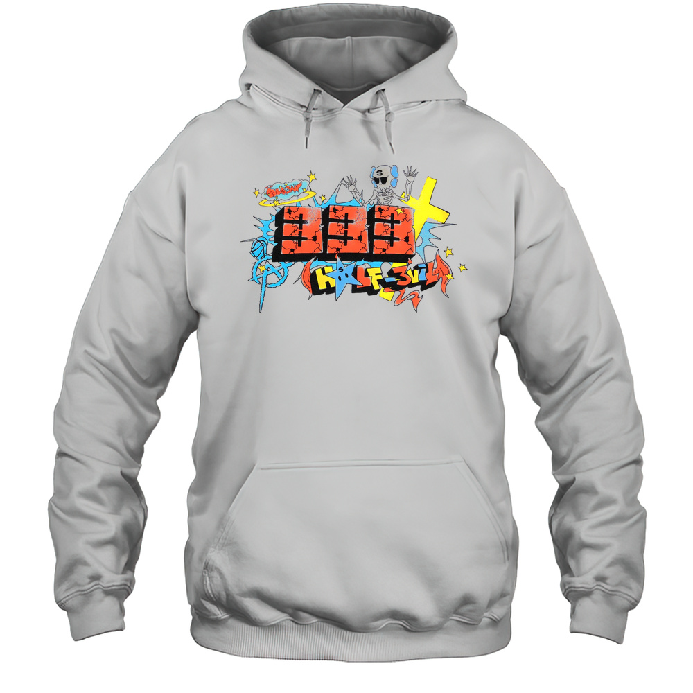 333 Half Evil Absentsukamii333 T-Shirt Unisex Hoodie