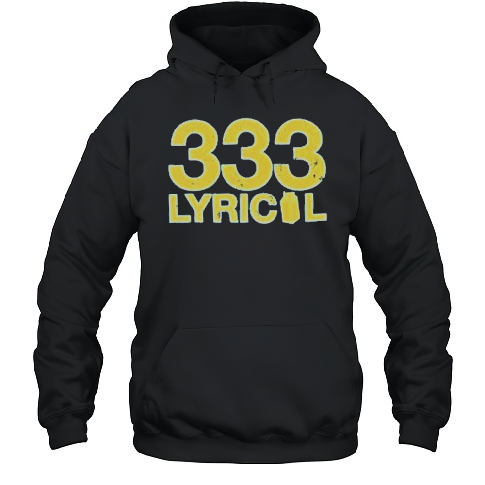 333 Lyrical Logo T-Shirt Unisex Hoodie