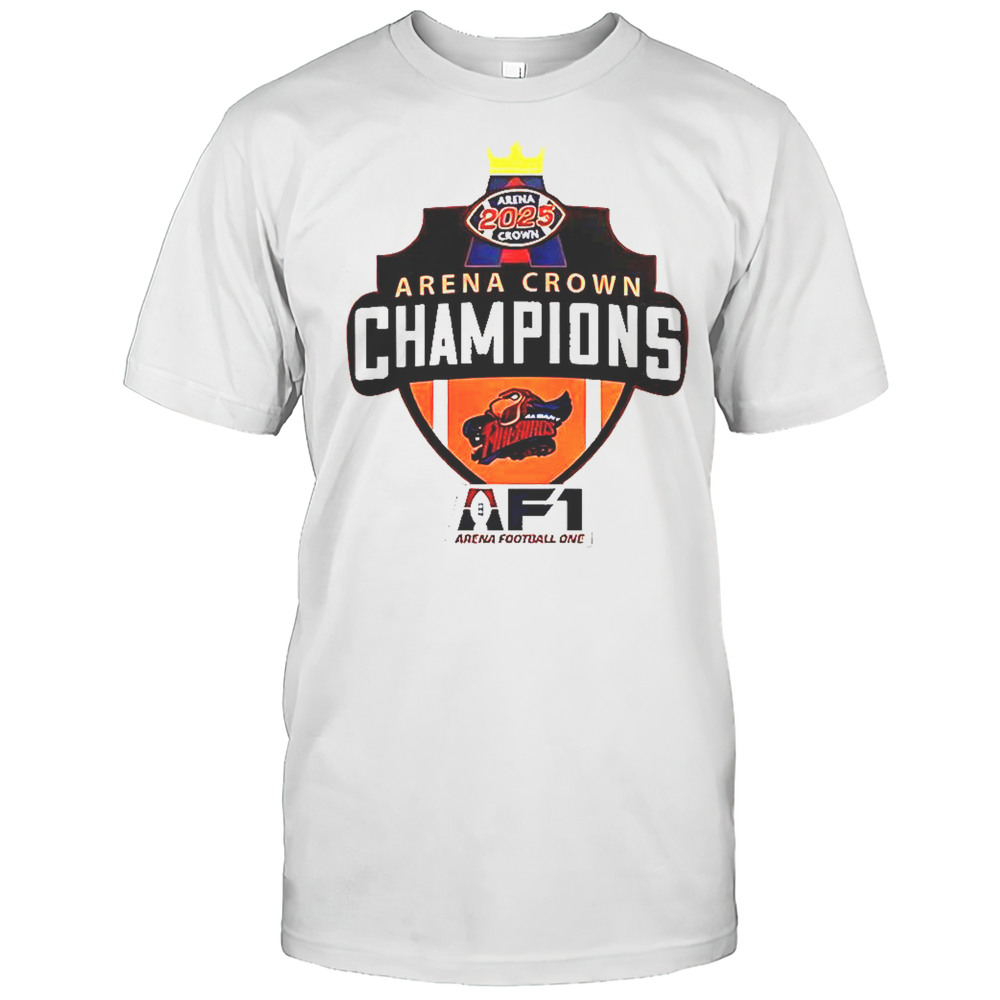 Albany Empire 2025 Arenabowl Champions F1 T-Shirt