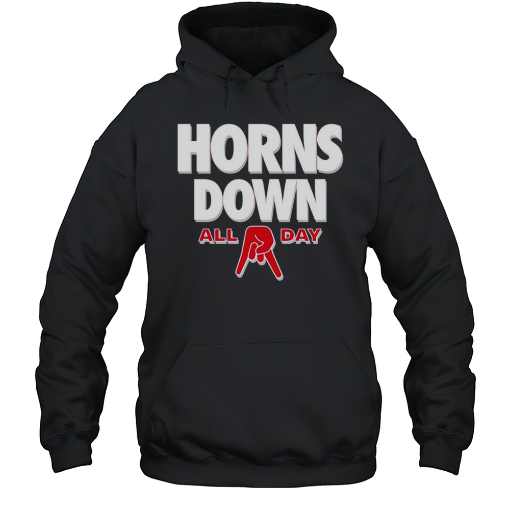 All Day Horns Down Ohio State Shirt Unisex Hoodie