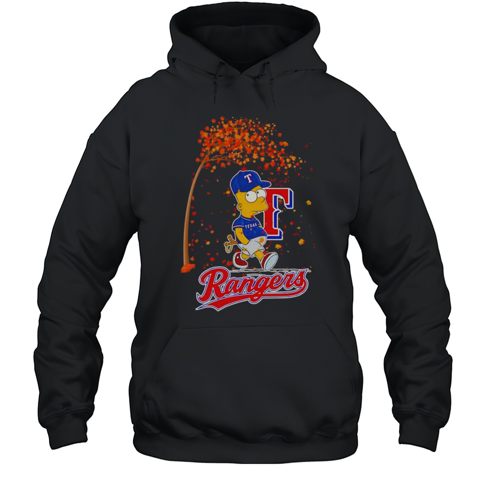 Bart Texas Rangers Autumn Shirt Unisex Hoodie