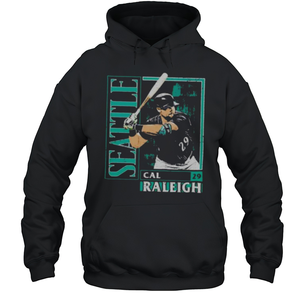 Cal Raleigh Card Style Seattle Mariners Shirt Unisex Hoodie