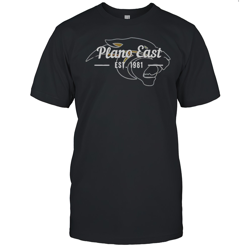 Crown Trio Plano East Panthers Est 1981 Shirt