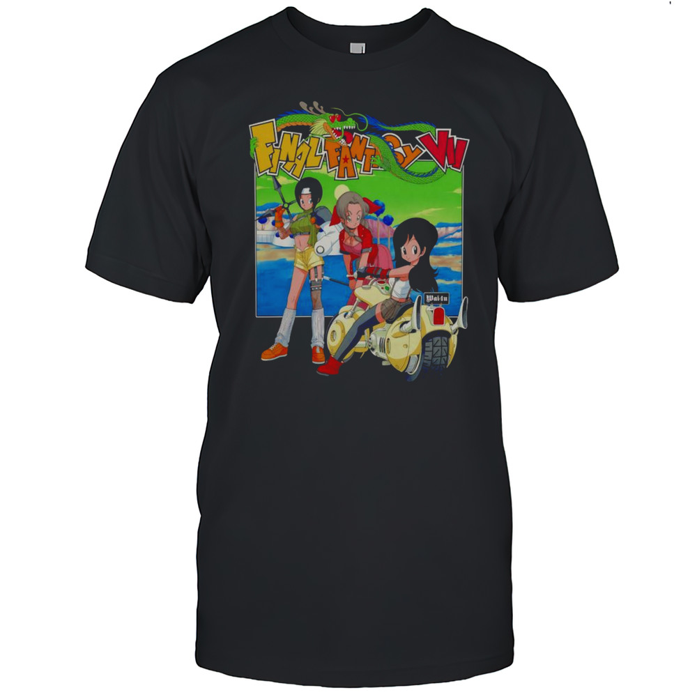 Final Fantasy VII X Dragon Ball Shirt