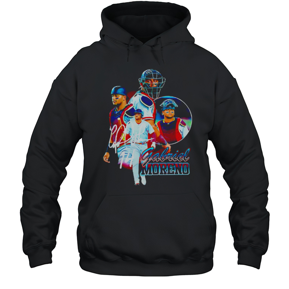 Gabriel Moreno Signature Series Arizona Diamondbacks Shirt Unisex Hoodie