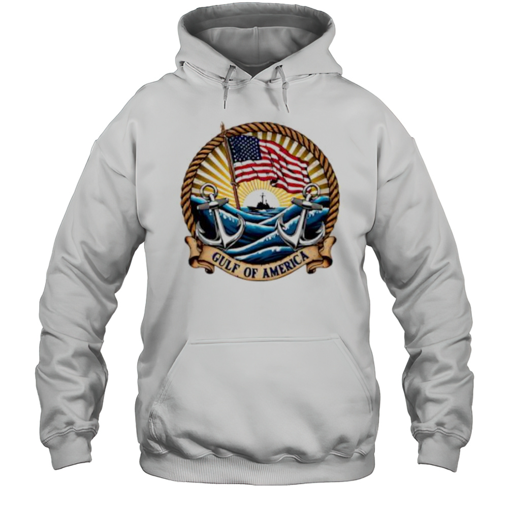 Gulf Of America Anchor Shirt Unisex Hoodie