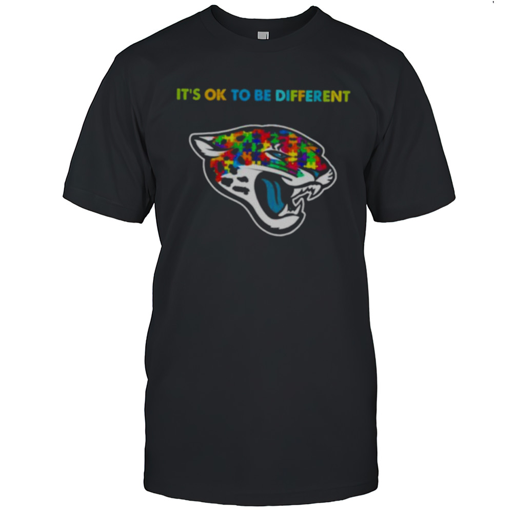 Jacksonville Jaguars Autism Its Ok To Be Different Shirt