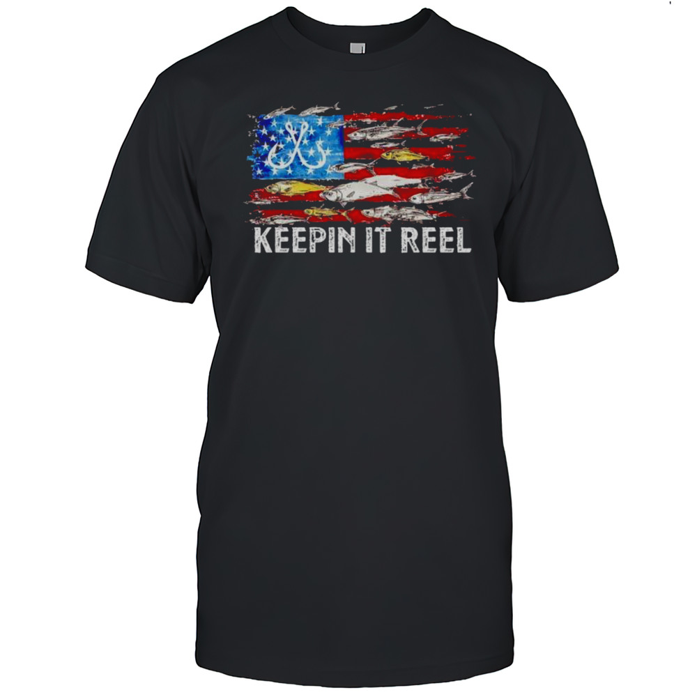 Keepin It Reel American Fish Shirt