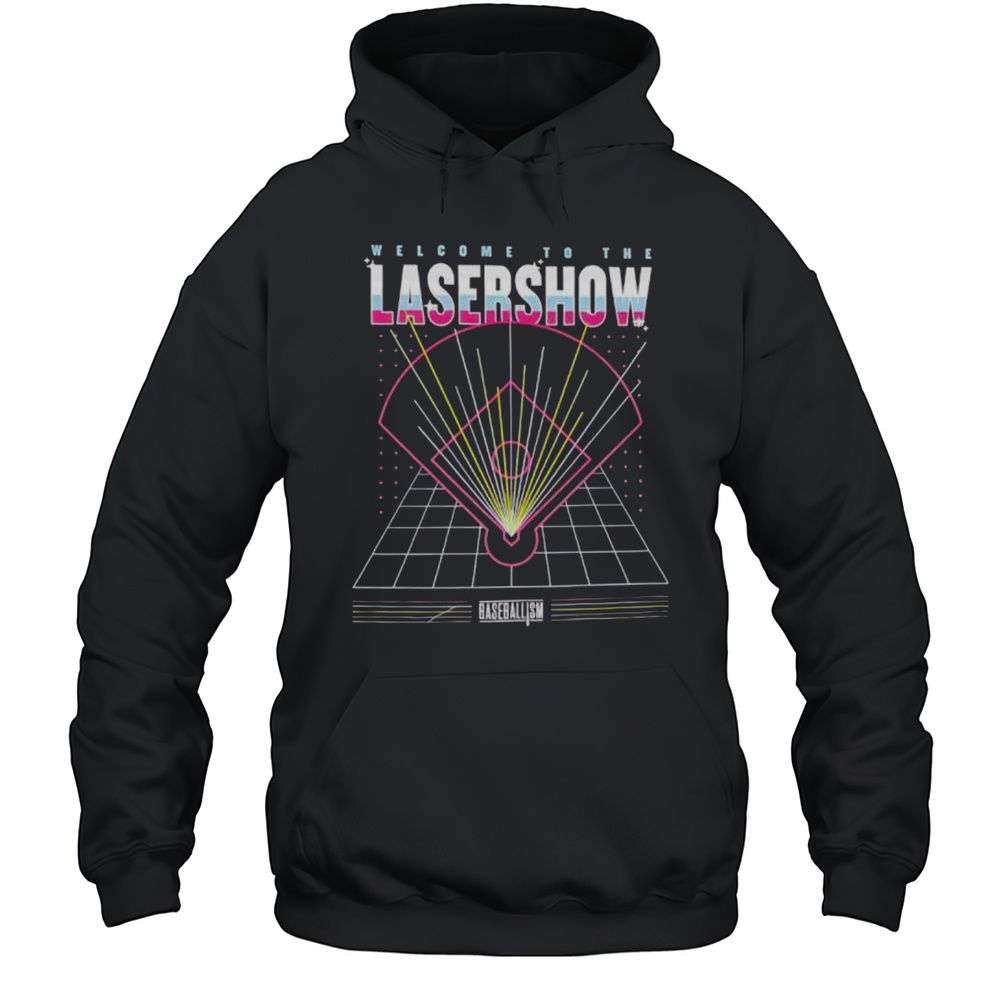 Laser Show Diamond Pima Oversized Shirt Unisex Hoodie