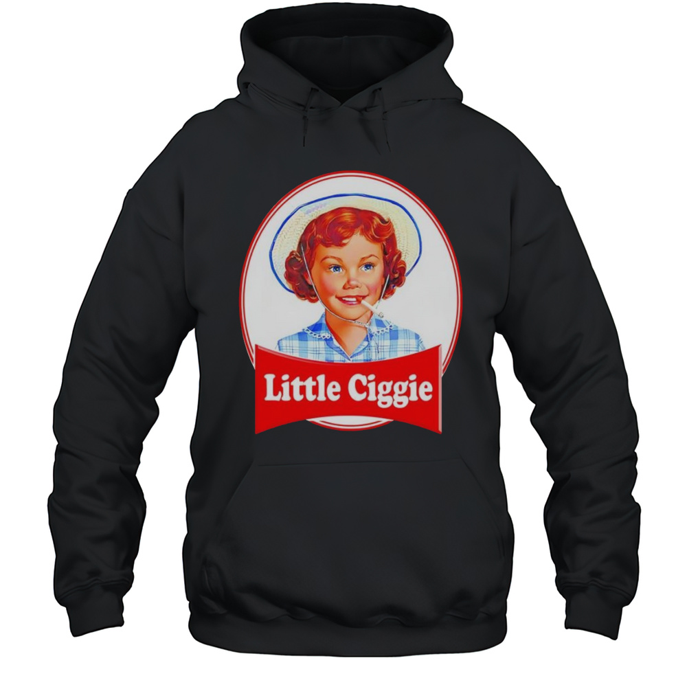 Little Ciggie Smoking Shirt Unisex Hoodie