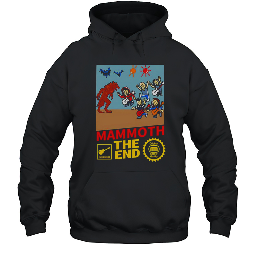 Mammoth The End 8-bit Shirt Unisex Hoodie