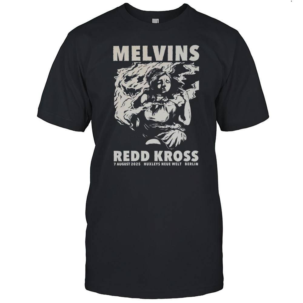 Melvins August 7 2025 Hleys Neue Welt Berlin Tour Shirt