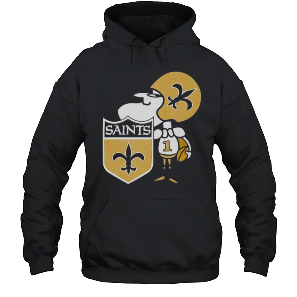 New Orleans Saints Cartoon Man Shirt Unisex Hoodie