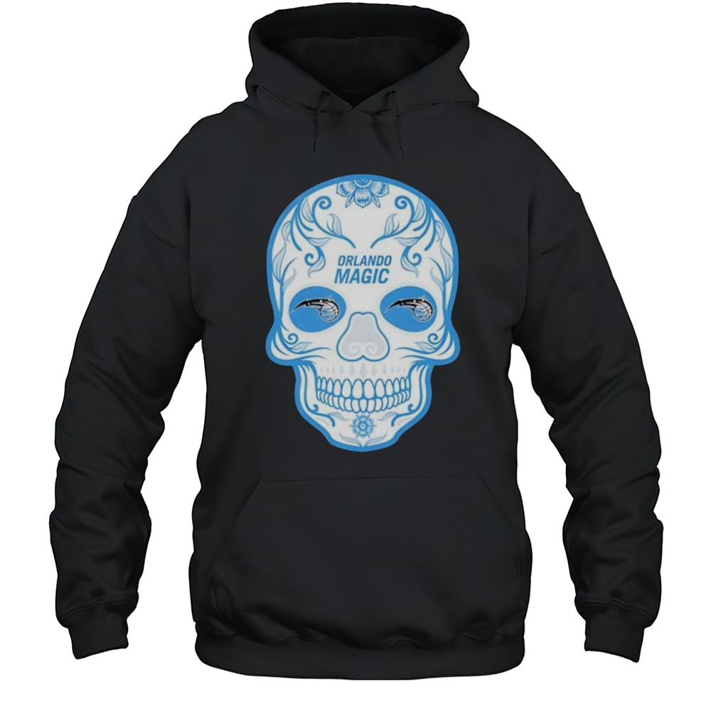 Orlando Magic Skull Printed Shirt Unisex Hoodie