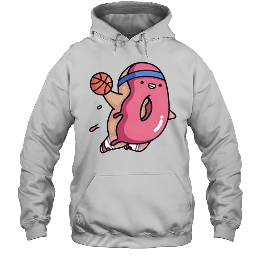 Pink Dunkin Donut Baseball Shirt Unisex Hoodie