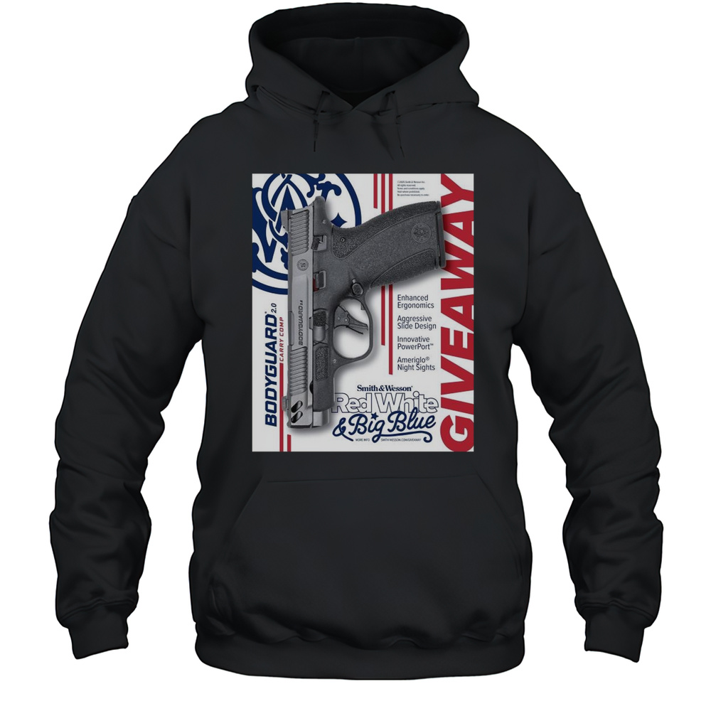 Smith And Wesson The Performance Center Bodyguard 2.0 Carry Comp Shirt Unisex Hoodie
