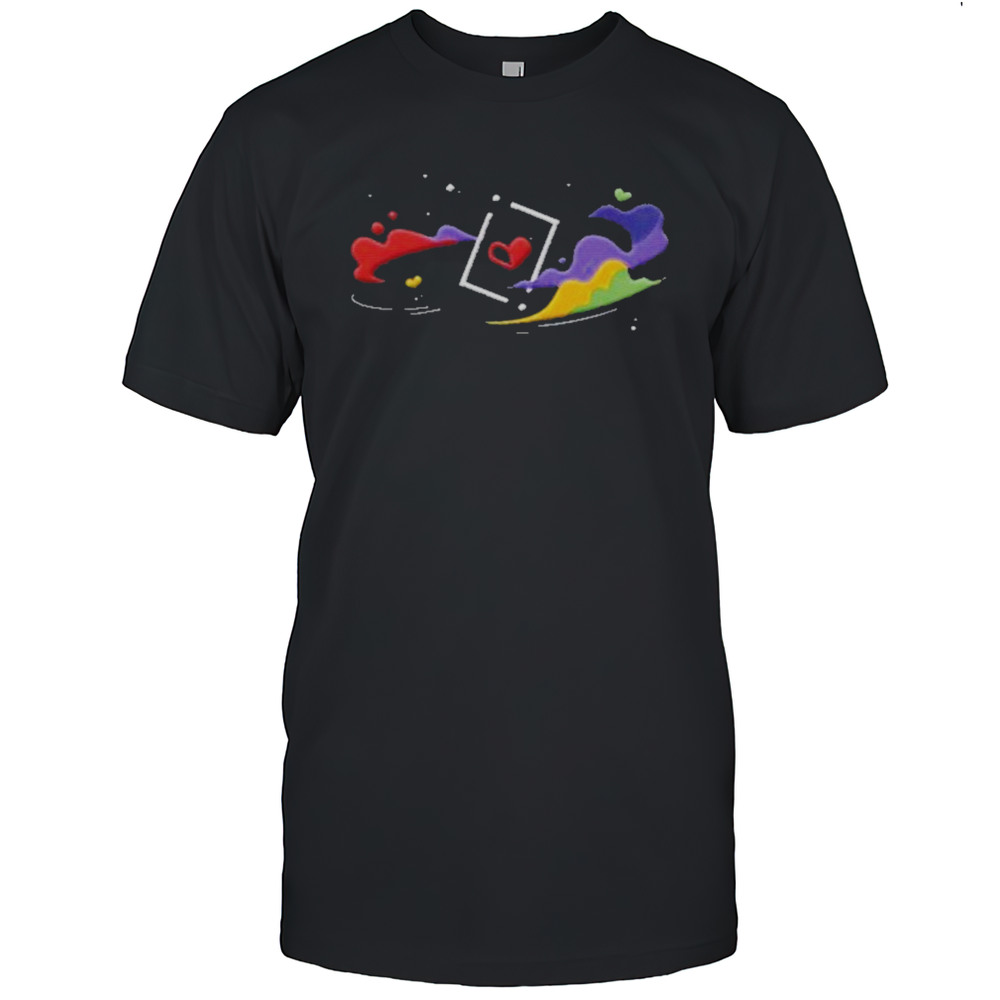 Space And Hearts T-Shirt