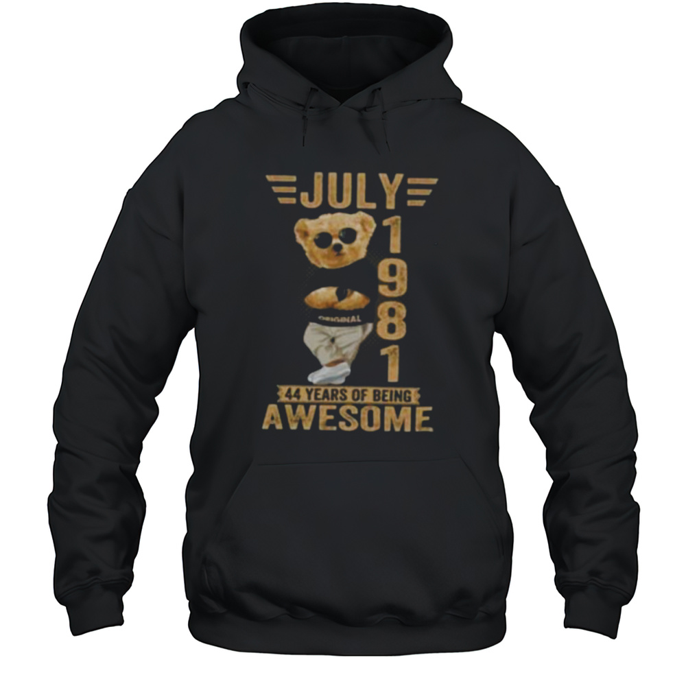 Teddy Bear Pullover Shirt Unisex Hoodie