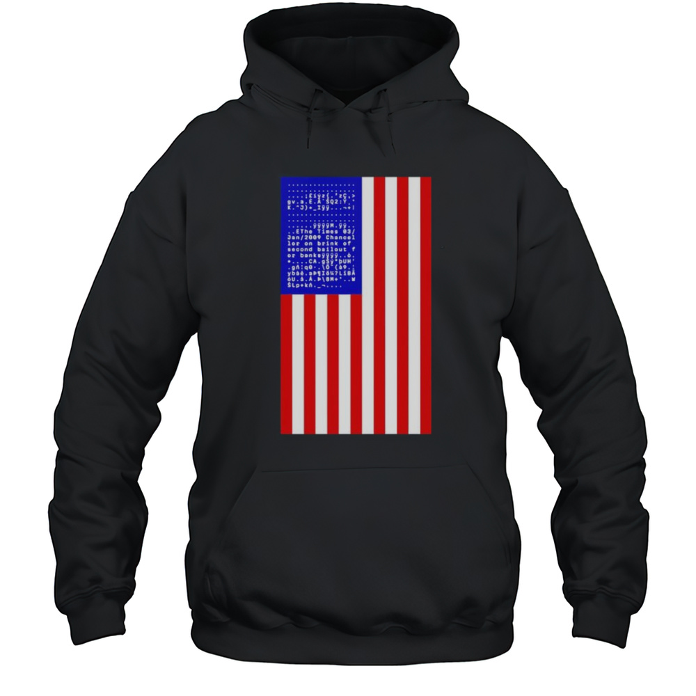 United States Of Bitcoin Shirt Unisex Hoodie