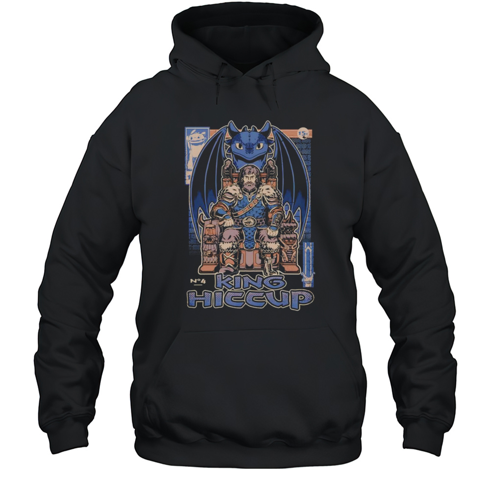 Viking Dragon King Hiccup Toothless Shirt Unisex Hoodie