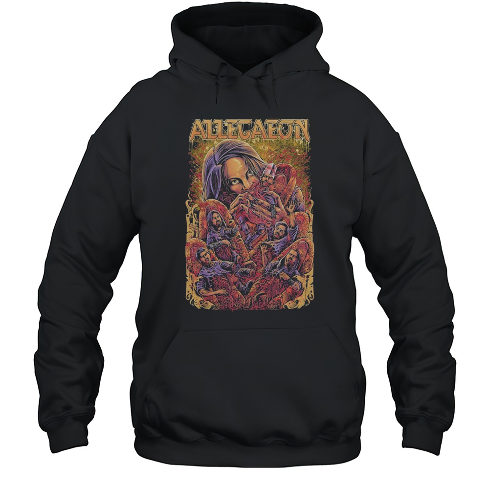 Allegaeon Hotdog T-shirt Unisex Hoodie