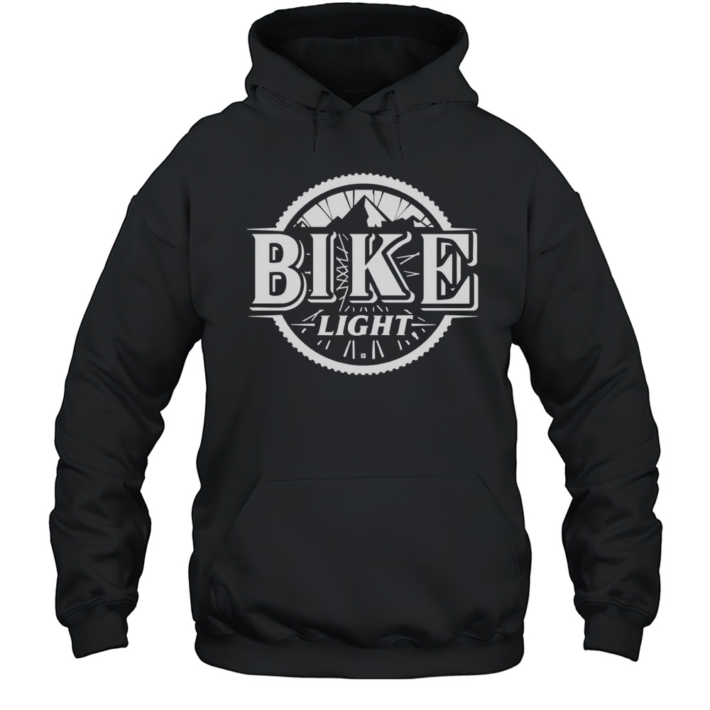 Bike Light Shirt Unisex Hoodie