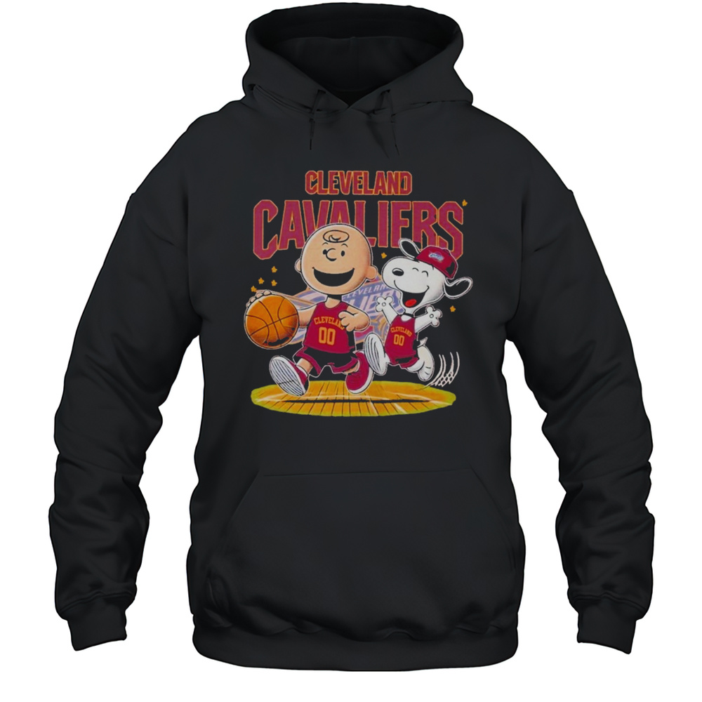 Cleveland Cavaliers X Peanuts Snoopy Unisex T-Shirt Unisex Hoodie