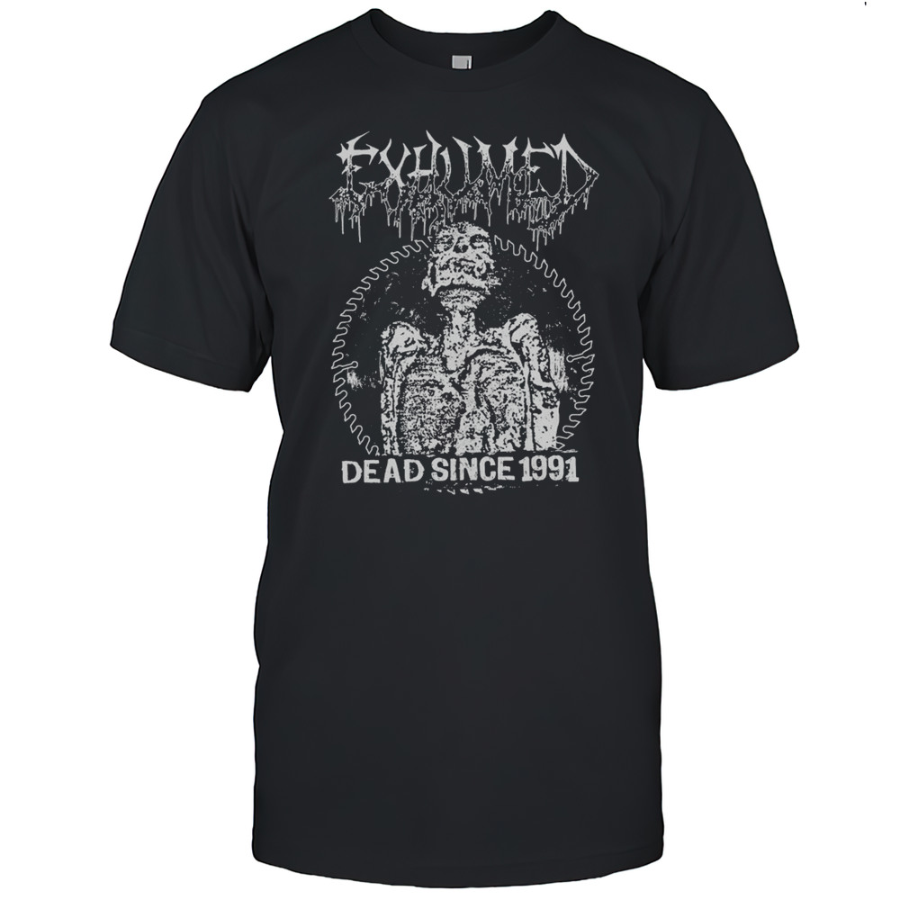 Exhumed Dead Since 1991 Skeleton T-shirt