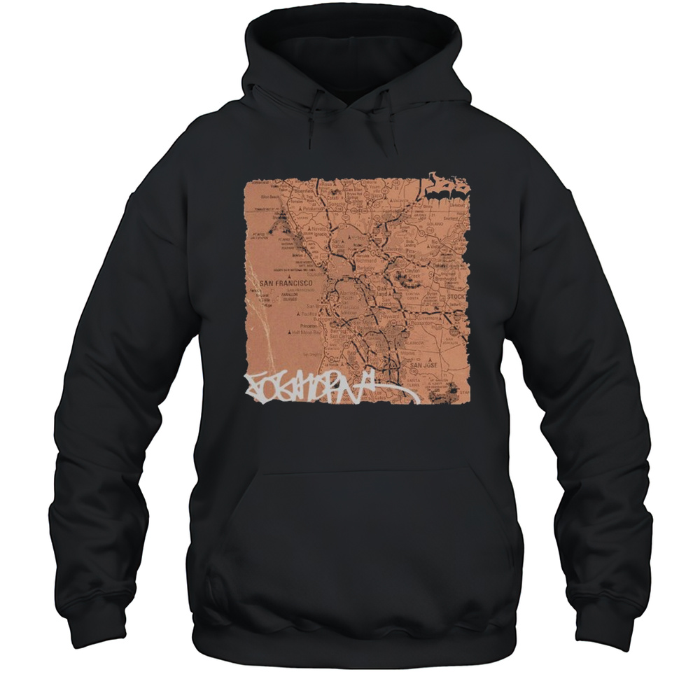 Foghorn RBS Map T-shirt Unisex Hoodie