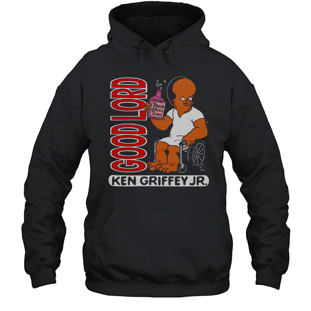 Ken Griffey Jr Good Lord Cartoon Shirt Unisex Hoodie