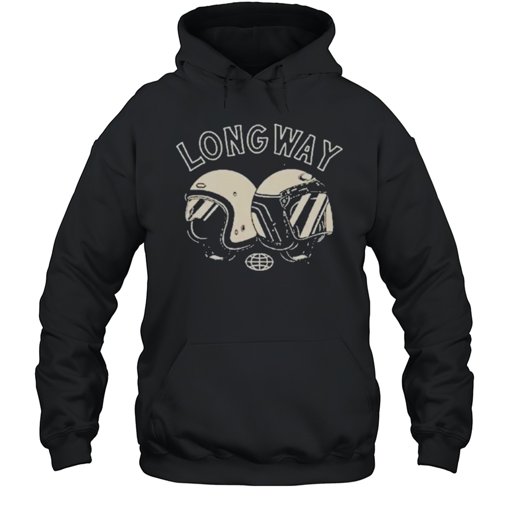 Long Way Helmet T-Shirt Unisex Hoodie