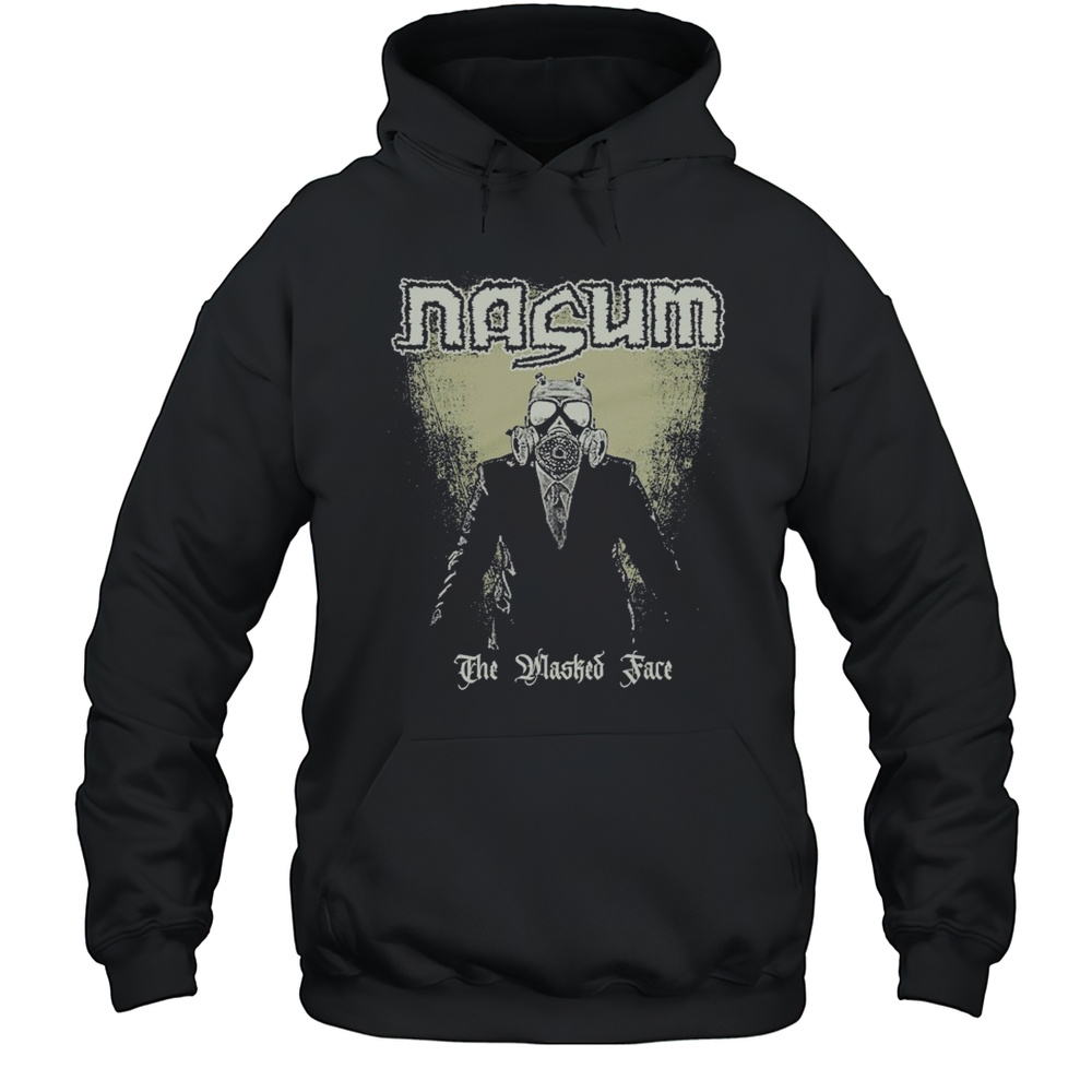 Nasum The Masked Face T-shirt Unisex Hoodie