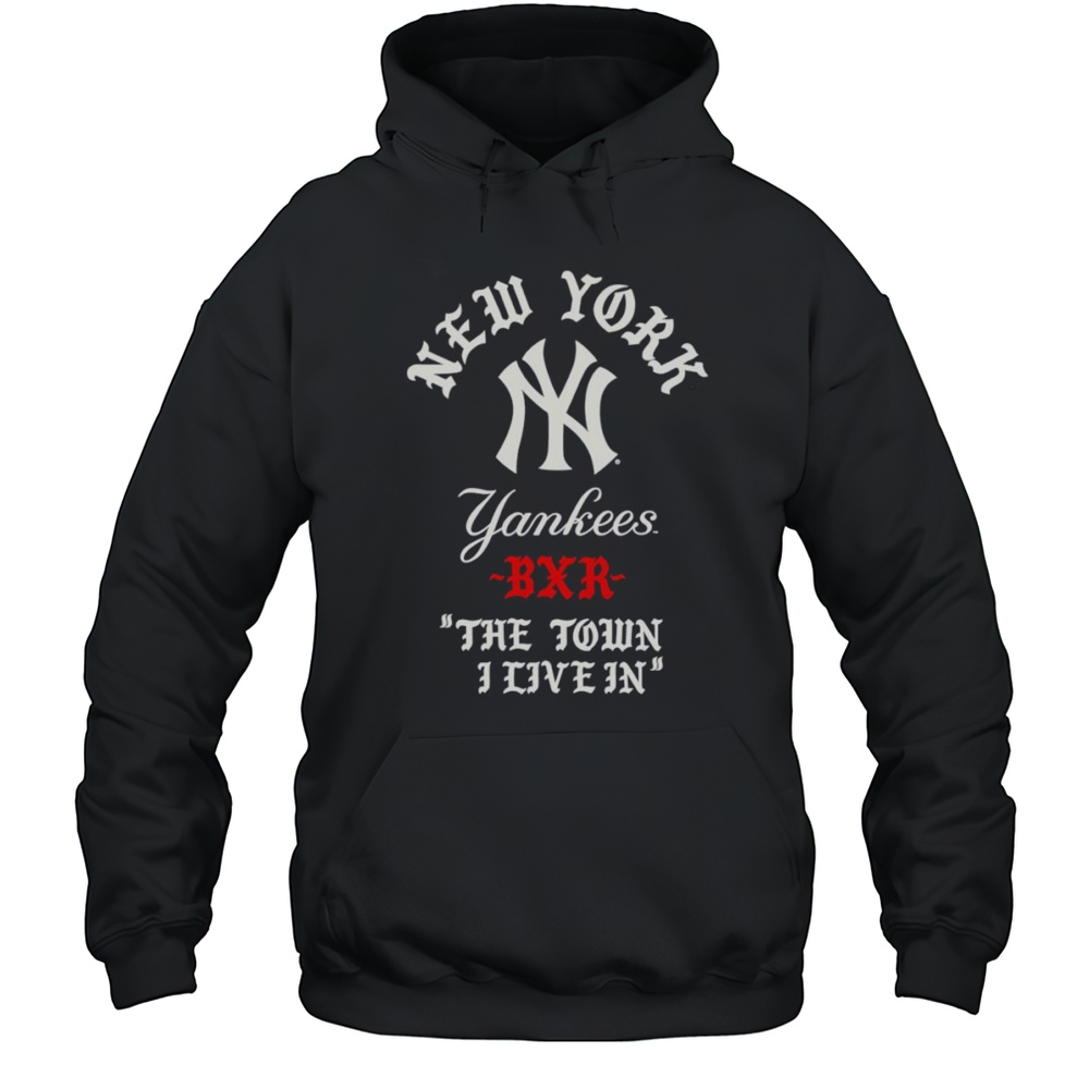 New York Yankees Raised In New York Town Shirt Unisex Hoodie
