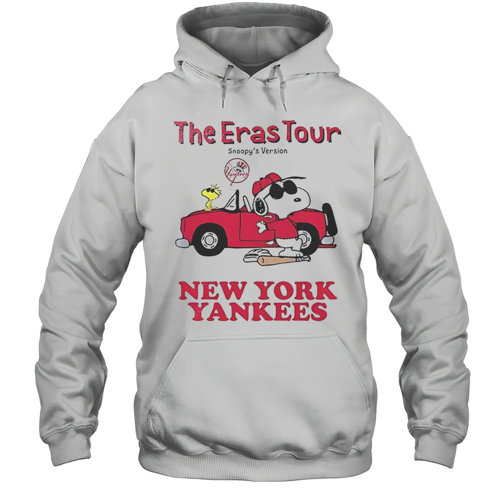 New York Yankees The Eras Tour Snoopy T-Shirt Unisex Hoodie