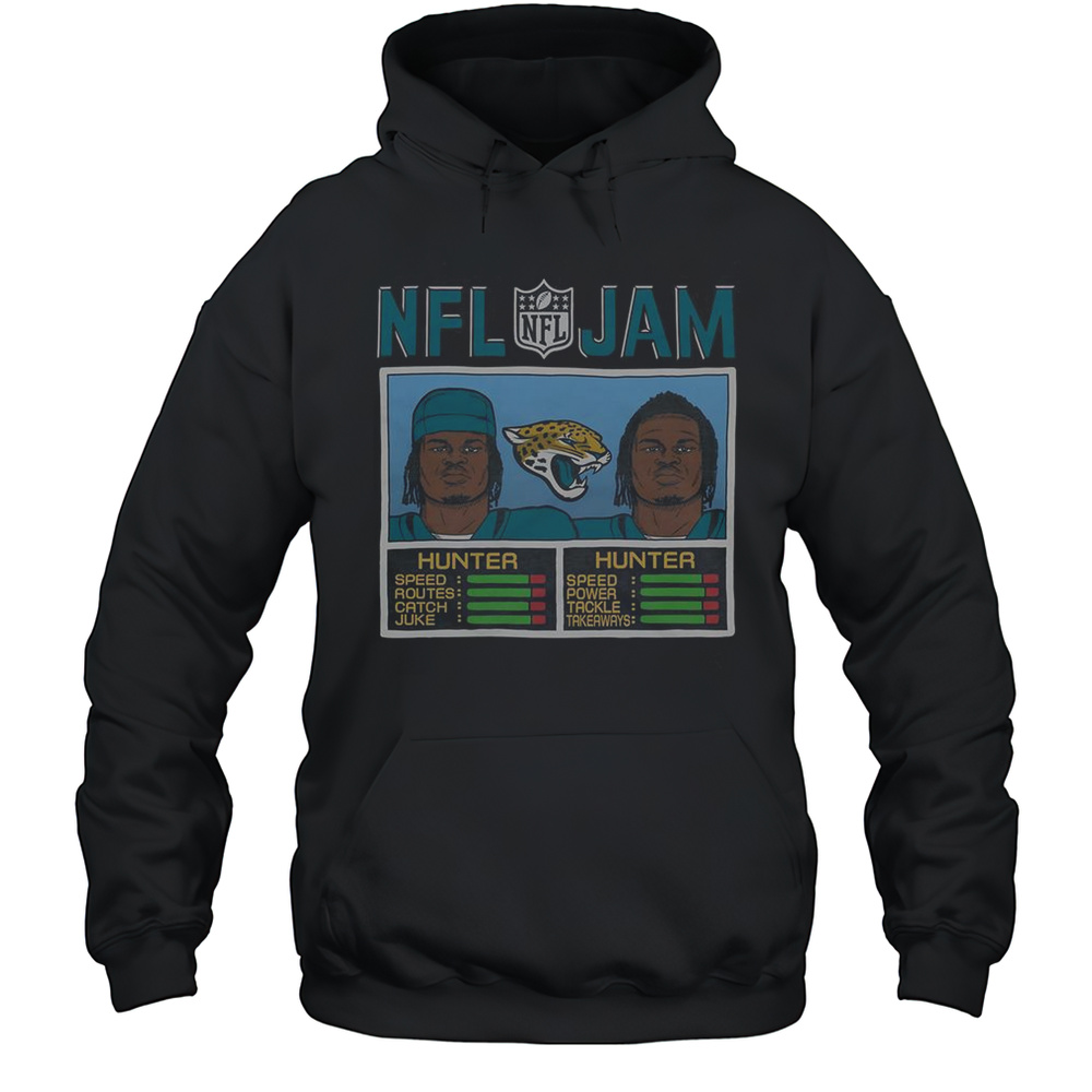 NFL Jam Jaguars Hunter T-Shirt Unisex Hoodie